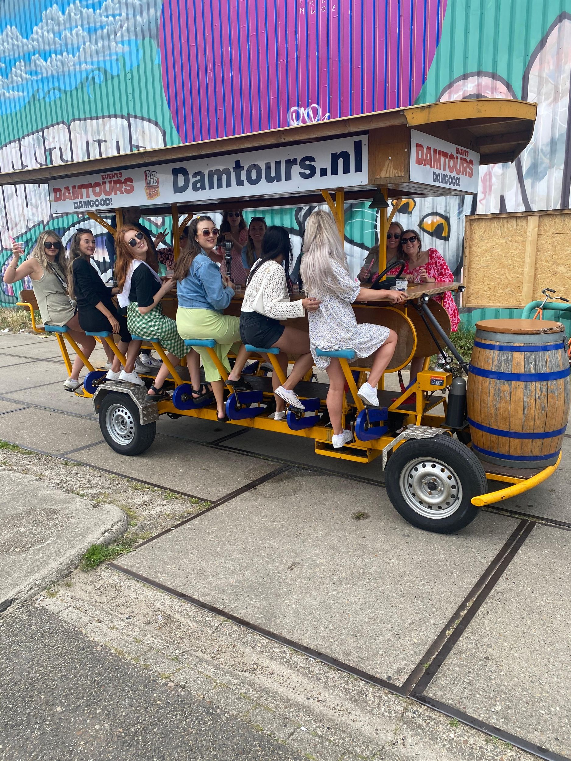 Das Bier-Fahrrad: Prosecco- oder Mix-Fahrrad-Erlebnis Utrecht