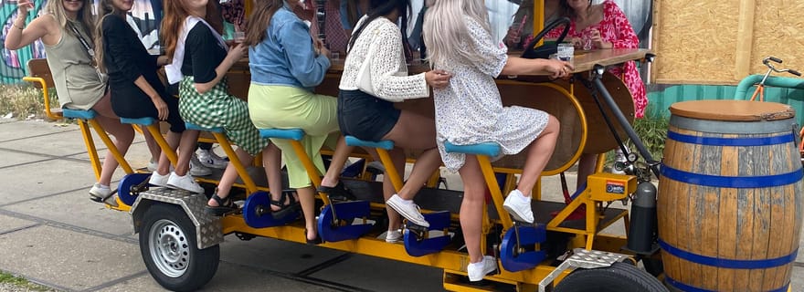 Le Beer Bike : expérience Prosecco ou Mix Bike à Utrecht
