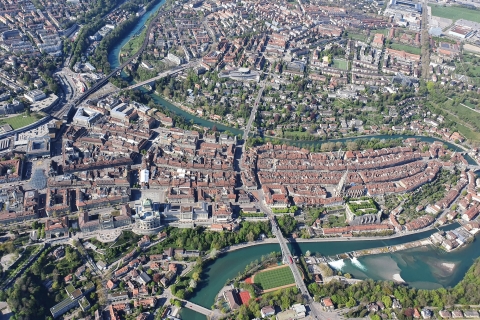 Bern: privé helikoptervlucht van 18 minuten