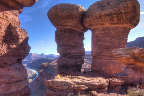 Von Moab: Halbtägige Canyonlands Island in the Sky 4x4 Tour