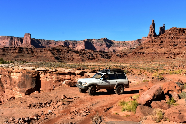 Desde Moab: tour de medio día en 4x4 por la isla Canyonlands en el cielo
