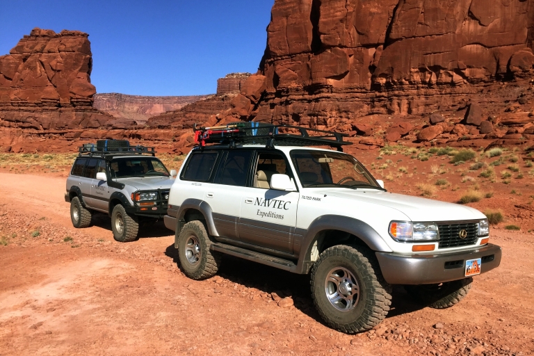 De Moab: Canyonlands 4x4 Drive et Colorado River Rafting