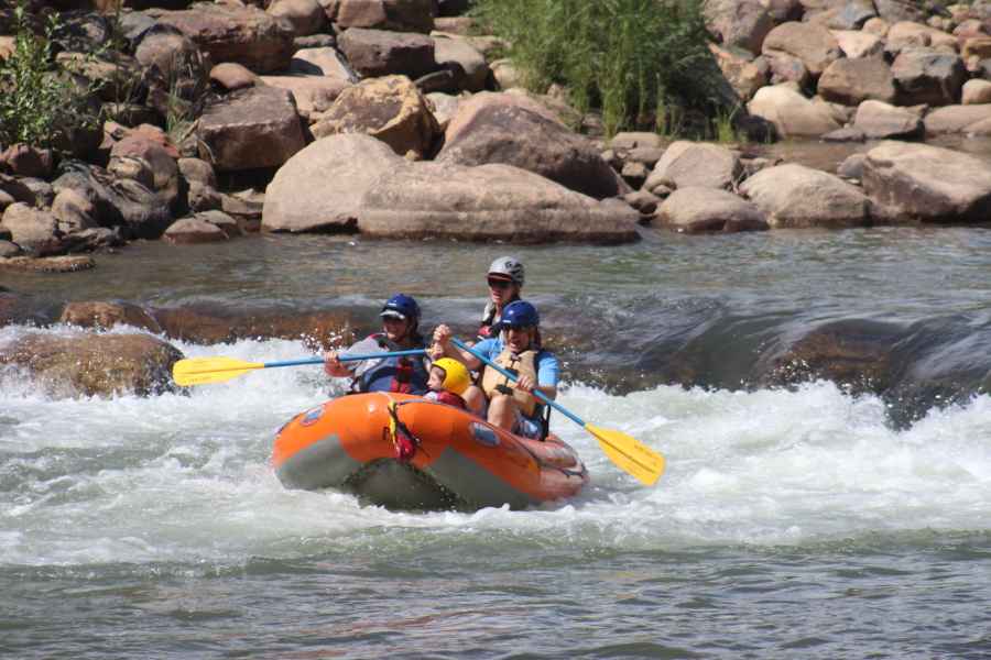 Von Durango aus: Animas River Wildwasser-Rafting. Foto: GetYourGuide