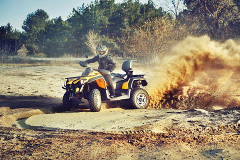 Agadir : Randonnée en quad sur la plage et les dunes de sable avec thé