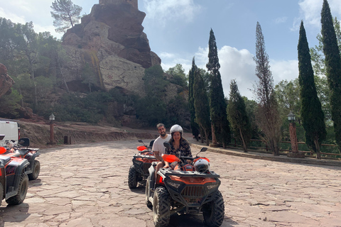 Salou: Off-Road Guidad Quad Safari med hotellhämtning