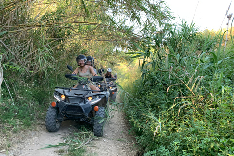 Salou: off-road begeleide quadsafari met hotelovername