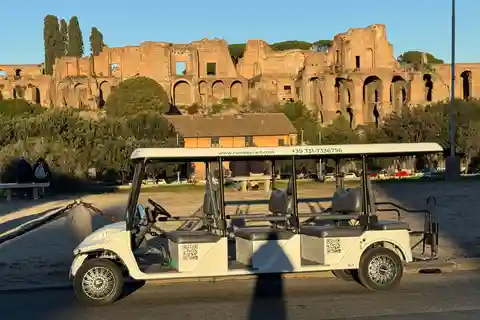 Rom på 3 timmar med golfbilstur och matupplevelse