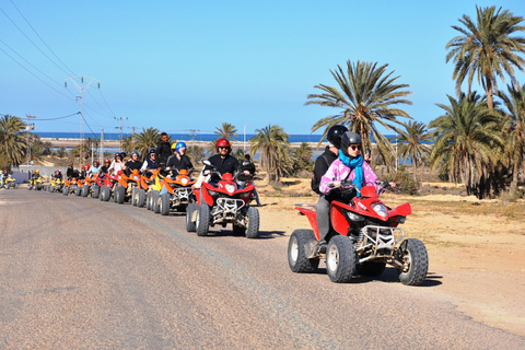 Djerba: Quad Bike Ride to the Blue Lagoon杰尔巴岛：1.5 小时四轮越野车之旅，前往蓝色泻湖