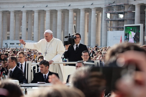 Rzym: audiencja papieska z przewodnikiem