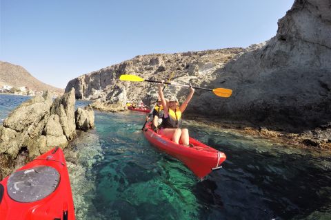 San José: Cabo de Gata Natural Park Kayak and Snorkel Tour