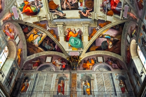 Vaticaanstad & Catacomben: schatten van de Sixtijnse KapelVaticaan & Catacomben: tour in het Engels