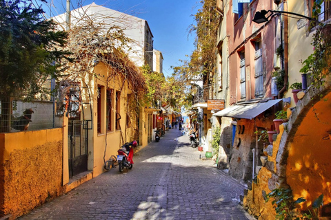 Heraklion: dagtocht Chania, het meer van Kournas en RethymnoOphalen van Agia Pelagia, Lygaria en Fodele