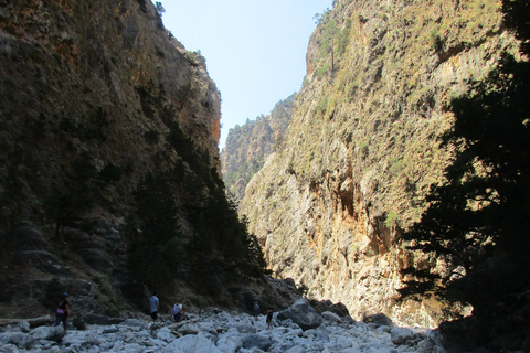 Ab Agia Pelagia, Iraklio & Malia: Samaria-Schlucht-TagestourAbholung in Iraklio und Ammoudara