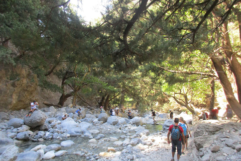 Da Heraklion, Agia Pelagia, Malia: Escursione alle Gole di SamariaRitiro da Heraklion e Ammoudara