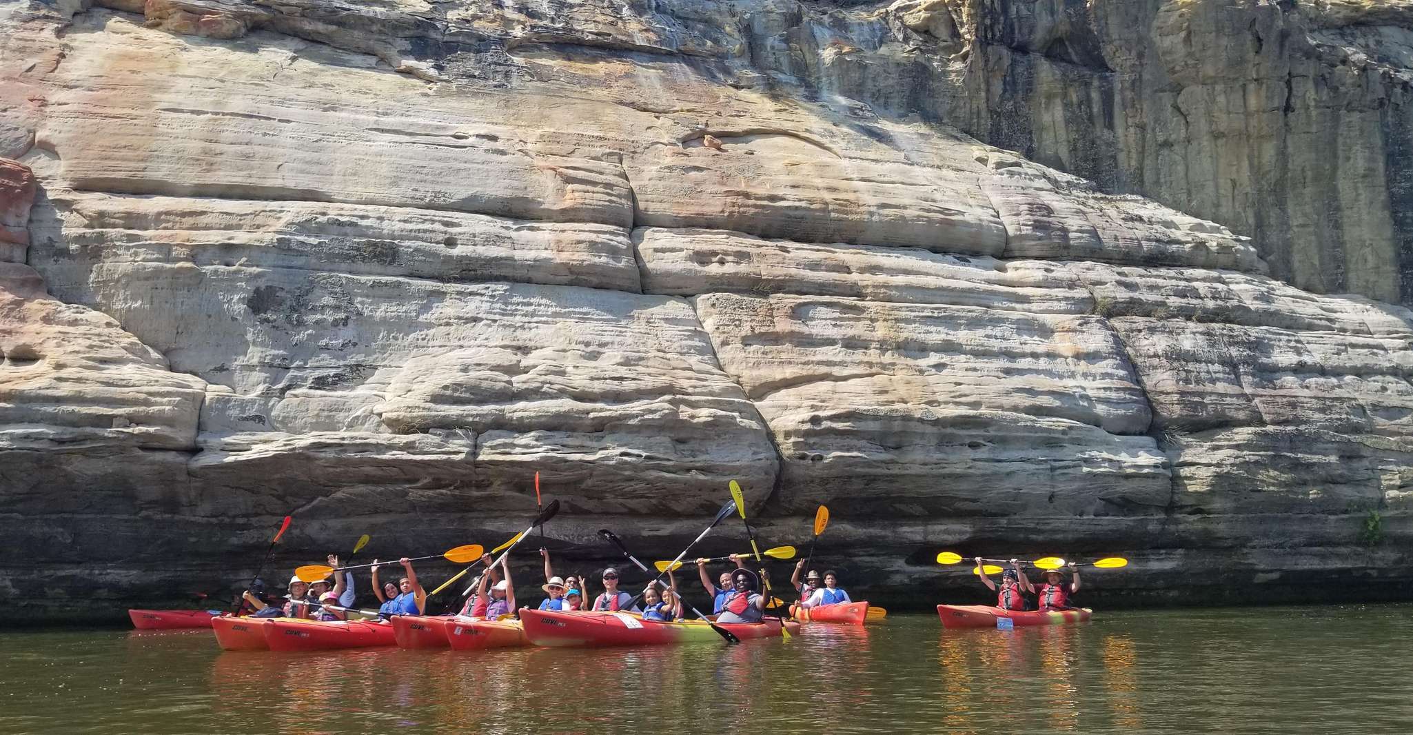 Parque estatal de Rock hambriento, visita guiada en kayak - Hizvo
