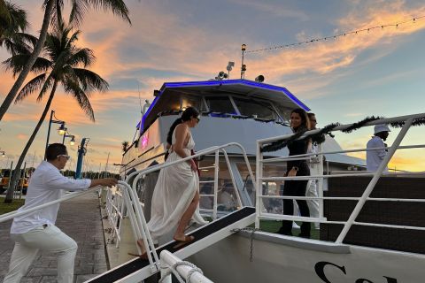 Miami: Latin Boat Party Cruise on Luxury Yacht with Open Bar