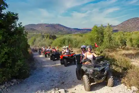 Bali Rethymno quad safari 55km crosscountry experience