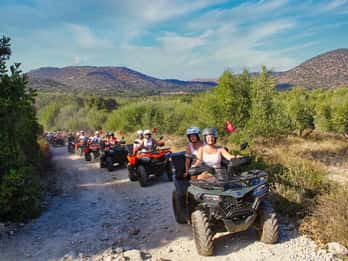 Bali Rethymno Panormo half day quad safari adventure