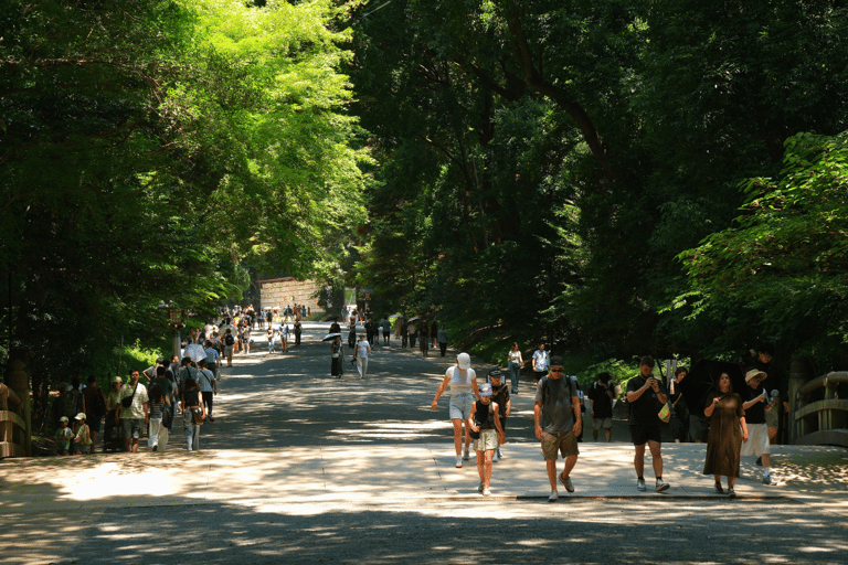 Tokio: wandeltour langs de hoogtepunten van Harajuku en Meiji JinguTijdreizen in Tokio: popcultuur in Harajuku en het Meiji Jingu-heiligdom