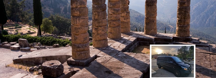 Au départ d'Athènes : Visite privée à Delphes, le nombril de la Terre