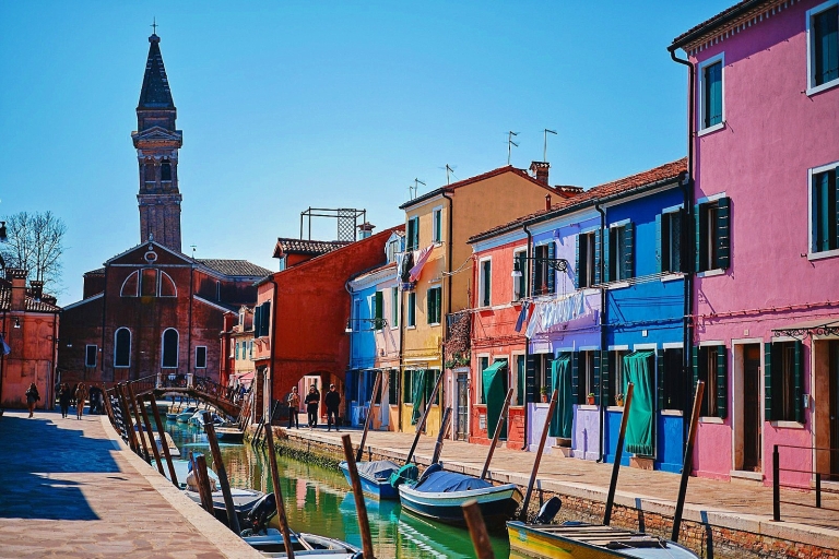 Van Venetië: panoramische boottocht Murano en BuranoVenetië: panoramische boottocht naar Murano en Burano