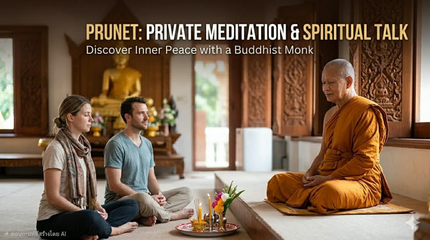 Phuket: Private Meditation, spirituelles Gespräch und buddhistischer Mönch