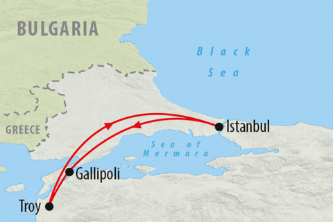 Ganztagstour ab Istanbul: Schauplatz Gallipoli-Feldzug