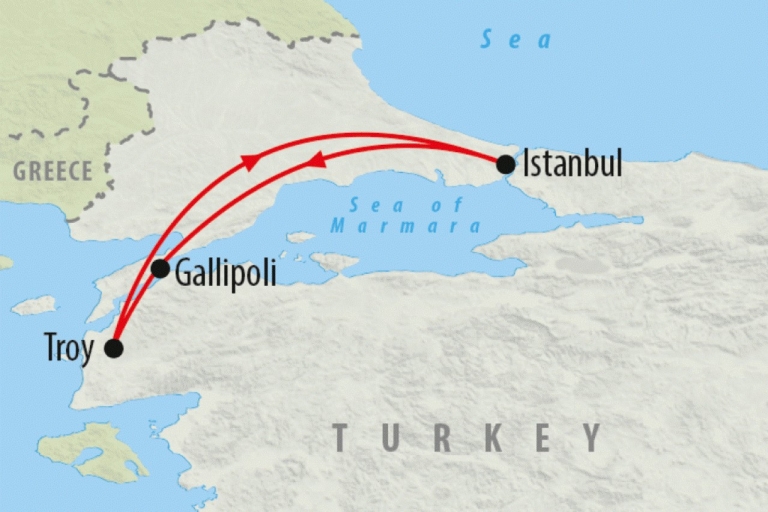 Kampania Gallipoli Anzac Całodniowa wycieczka ze Stambułu