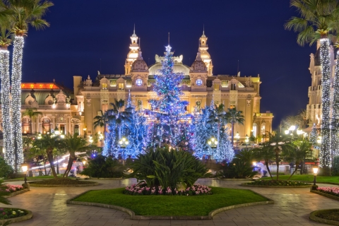 Monaco : Visite privée à pied du conte de fées de Noël