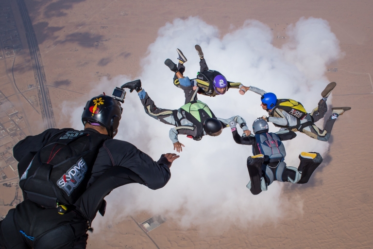 Dubái: experiencia de paracaidismo en tándem en The Palm