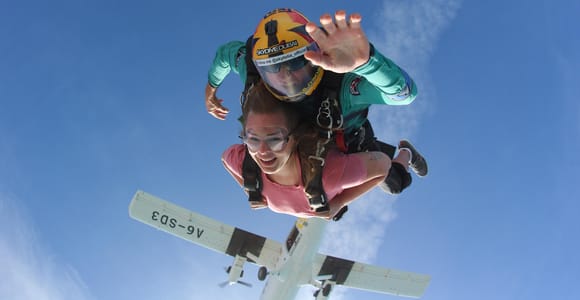 Dubai: Skydive Experience at The Palm with Photos & Video