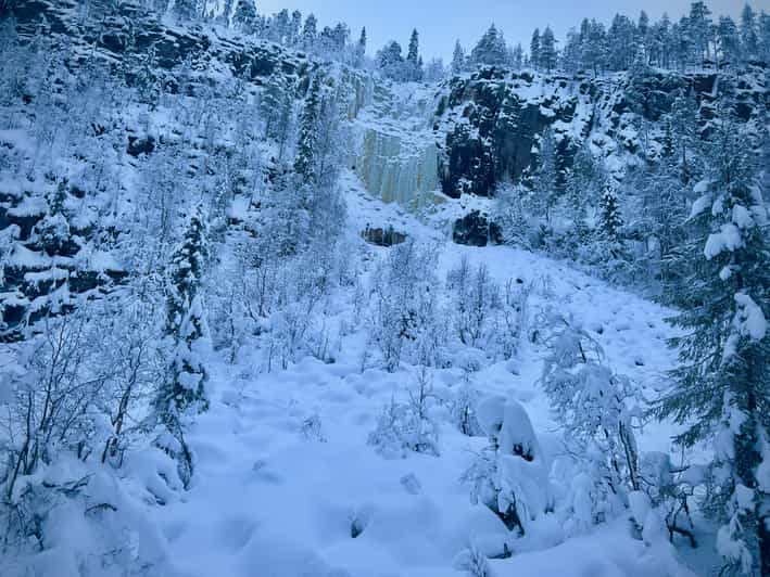 Korouoma Frozen Waterfall Hiking Tour Getyourguide