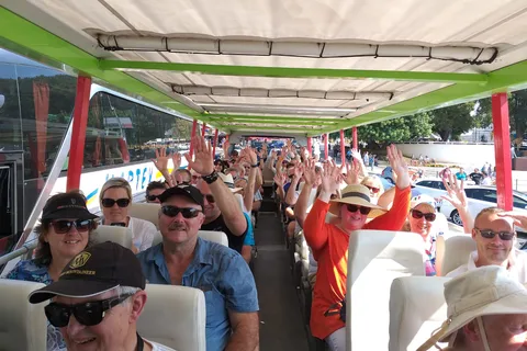 Split: Panoramatur med rød linje og sightseeingbus