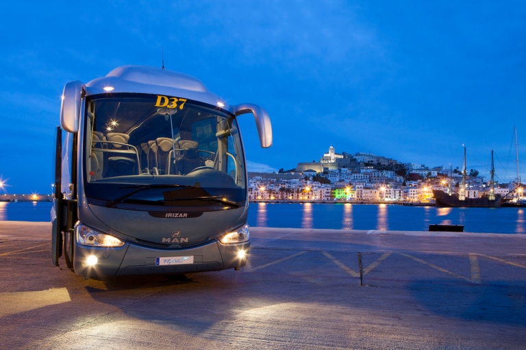 Ibiza: Shuttlebus-Flughafentransfer & Fähre nach Formentera