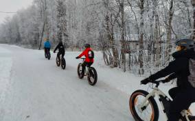 Winter Fatbiking in Ivalo