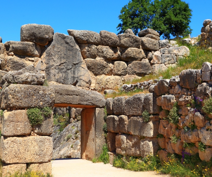 Mykines: toegangsticket voor archeologische vindplaats Mycene