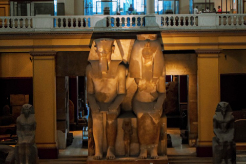 Caïro: rondleiding door het Nationaal Museum en het Egyptisch Museum.