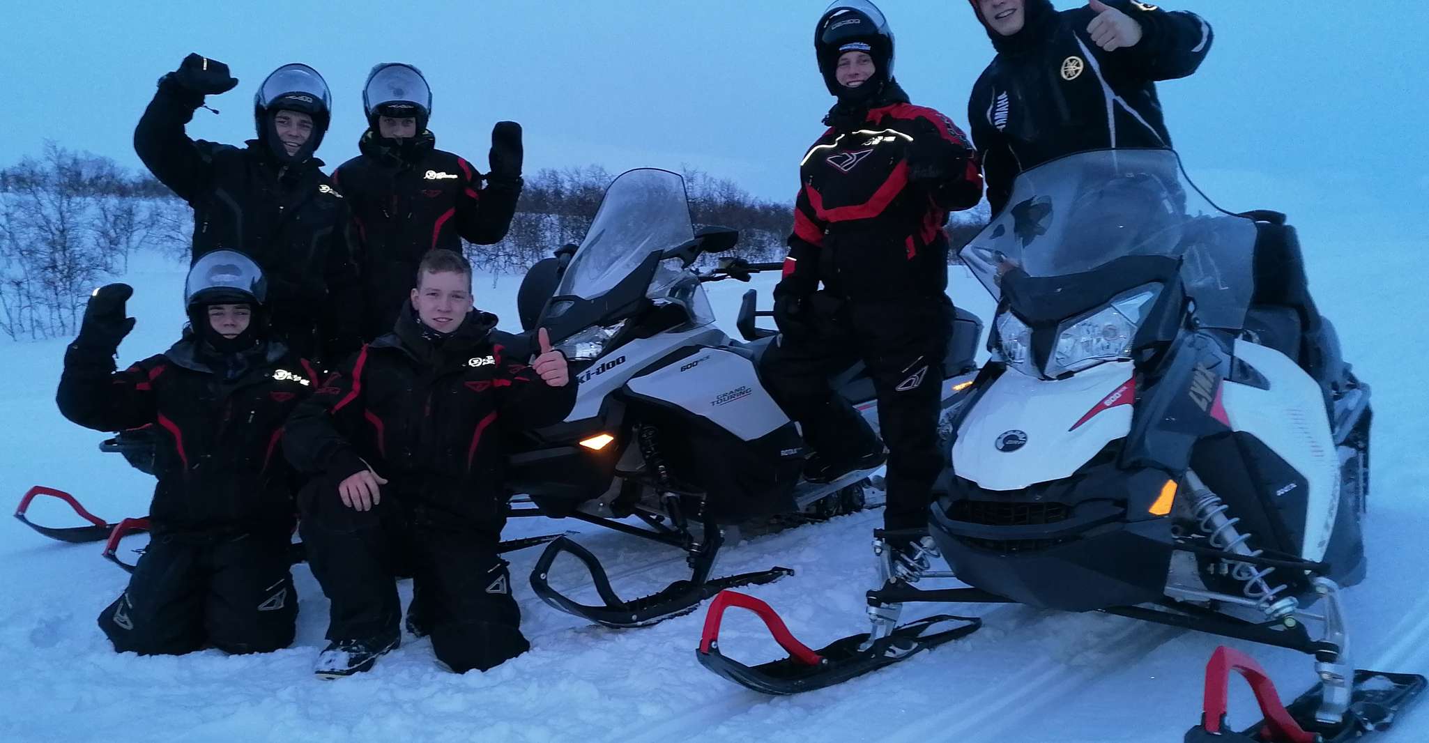 Safári de Snowmobile guiado na Finnmarksvidda com lanches - Hizvo