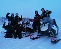 Alta, Safari guidé motoneige sur Finnmarksvidda avec des collations - Hizvo