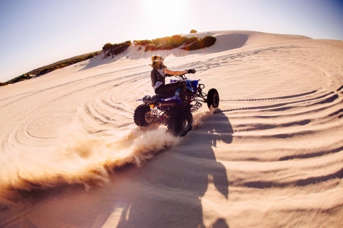 Agadir : Quad Bike ot Dunes de sable et plage avec thé marocainDe Taghazout