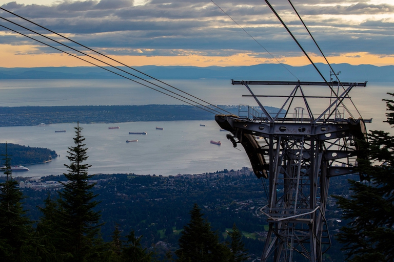 Vancouver: Attraktionen bei Dämmerung Geführte Tour mit Abendessen