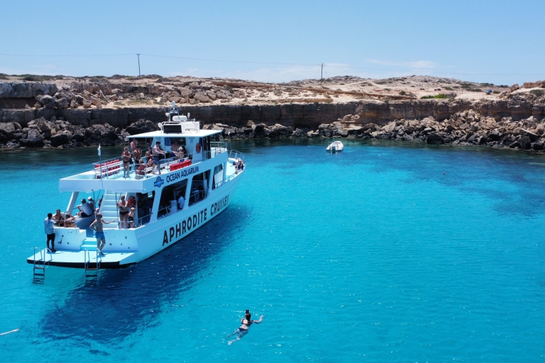 Protaras: Crucero al atardecer al Cabo Greco y la Laguna Azul