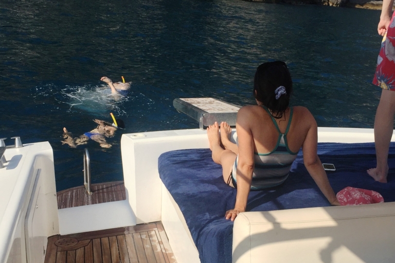 Vanuit Positano: privétour met Capri-boot van een hele dag