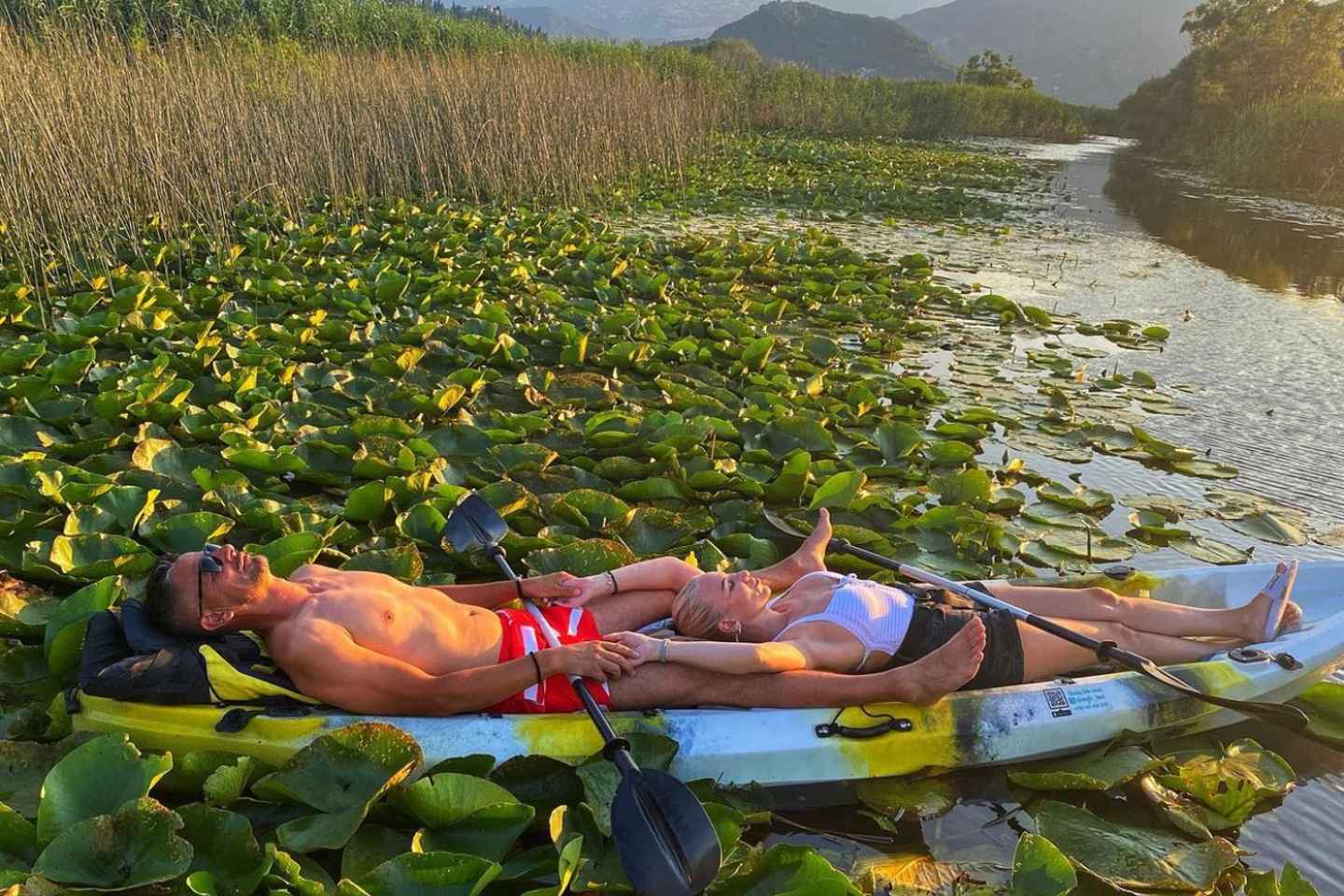 Каякинг по Скадарскому озеру в Вирпазаре