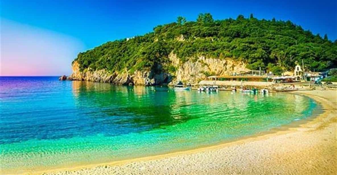 Corfou Excursion d'une demijournée à la plage de Glyfada avec