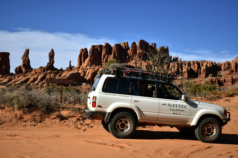 Da Moab: Parco nazionale degli Arches in 4x4 e tour escursionistico