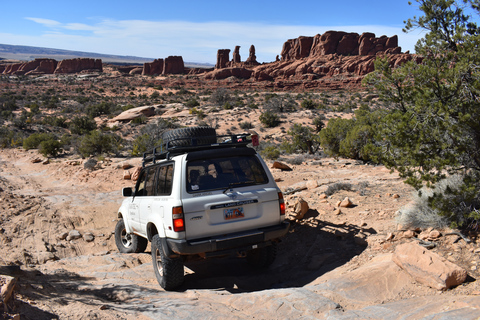 De Moab: promenade en 4x4 et randonnée dans le parc national des Arches