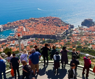 Dubrownik: Przejażdżka panoramiczna i wycieczka z przewodnikiem po Starym Mieście