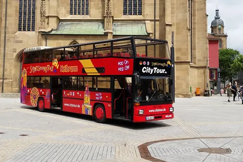 Heilbronn: Visita guiada en autobús turístico 24 h con paradas libres