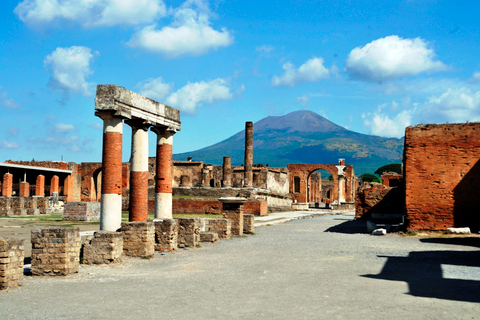 Da Roma: Trasporto a Positano con sosta a Pompei